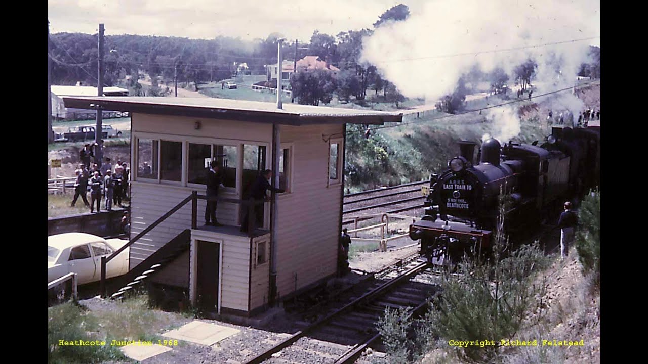 Former Heathcote Branch Victoria Australia using Google Earth.