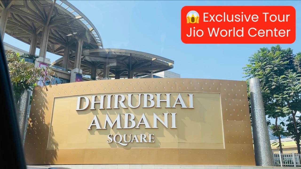 Exclusive Tour of the Jio World Convention Center, Mumbai | Dhirubhai Ambani 
