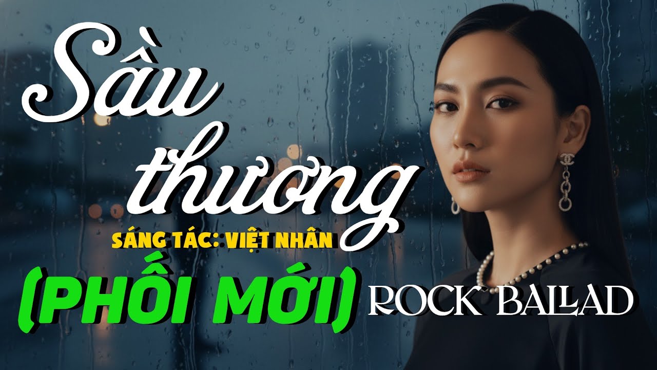 SẦU THƯƠNG (phối mới ROCK BALLAD) giọng ca nữ || GIAOLAB