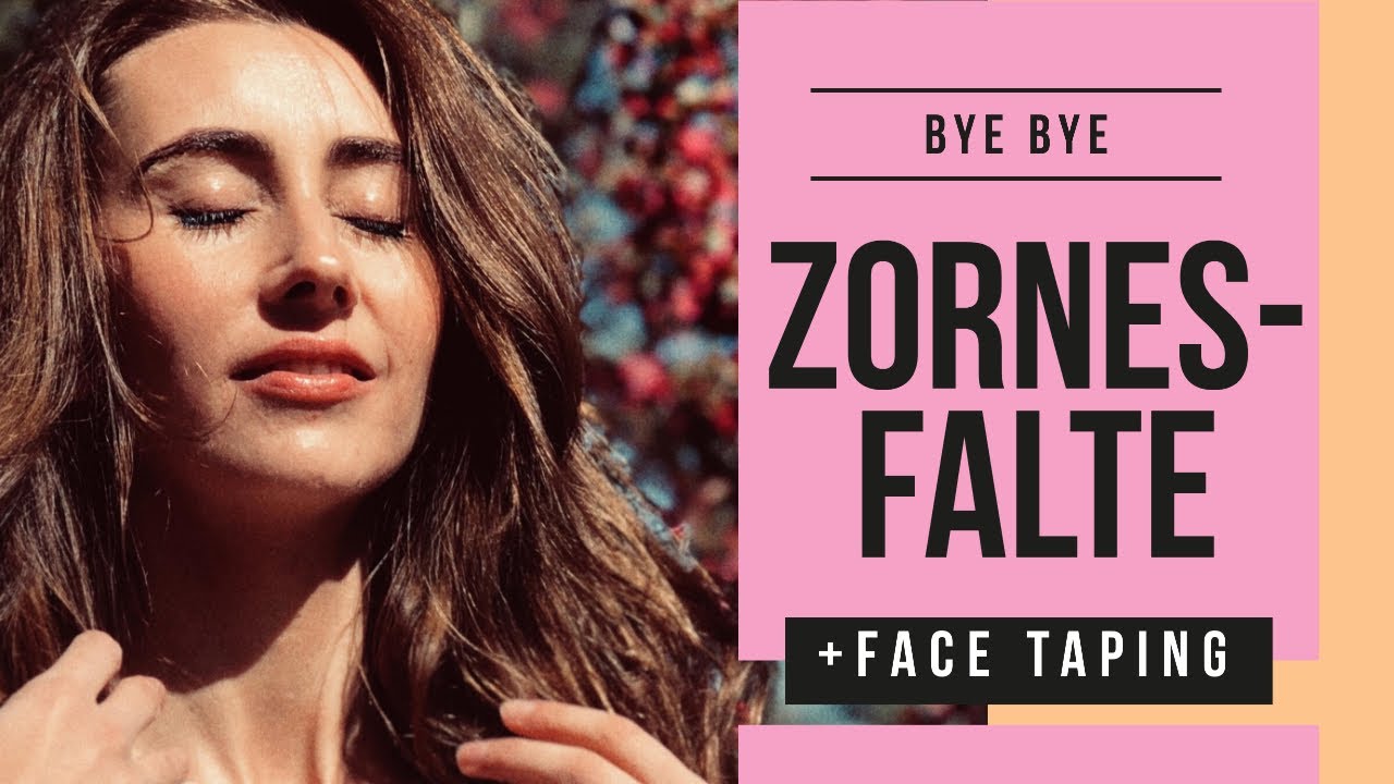 Zornesfalte entfernen💯 + Zornesfalte tapen. Selbst, Natürlich & Schnell💆🏻‍♀️Massage & Tape💆🏻‍♂️
