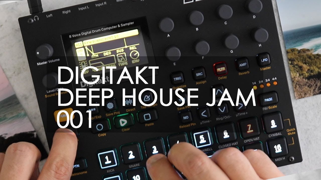 Elektron Digitakt Deep House Jam Session