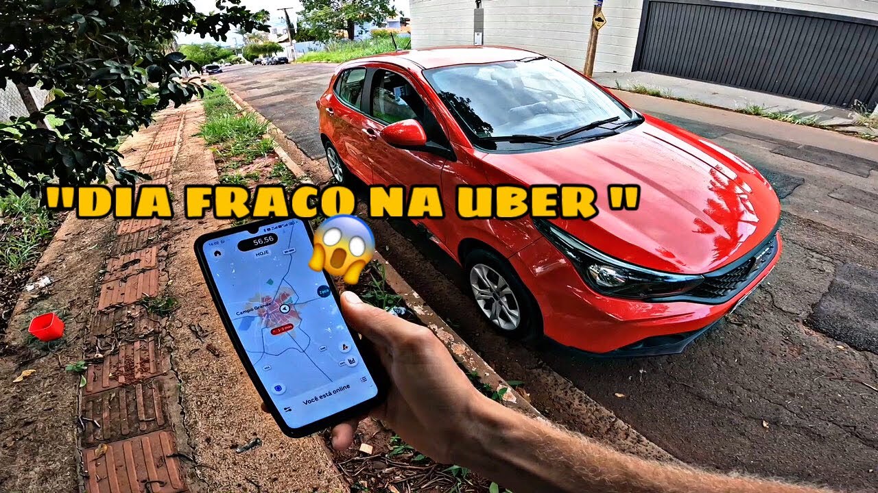 RODEI 155 KM NA UBER 😳 Quanto sobrou LIMPO no final do dia?