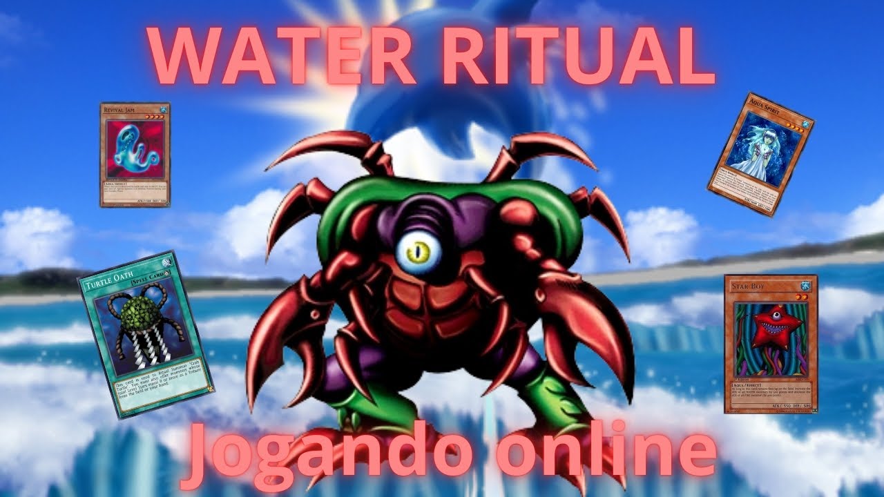 Yu gi oh GX tag force deck Crab Turtle/ Tartaruga caranguejo, testando online.