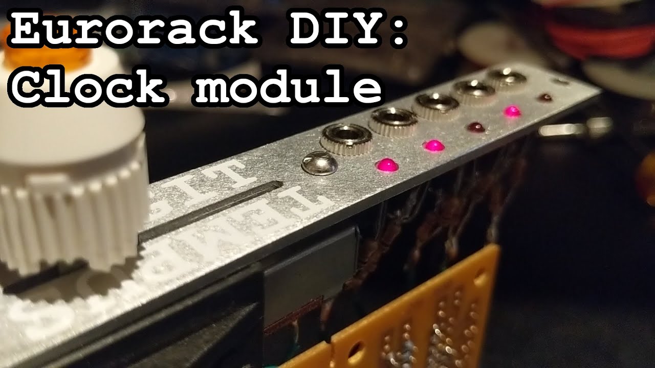 Eurorack DIY: Модуль часов