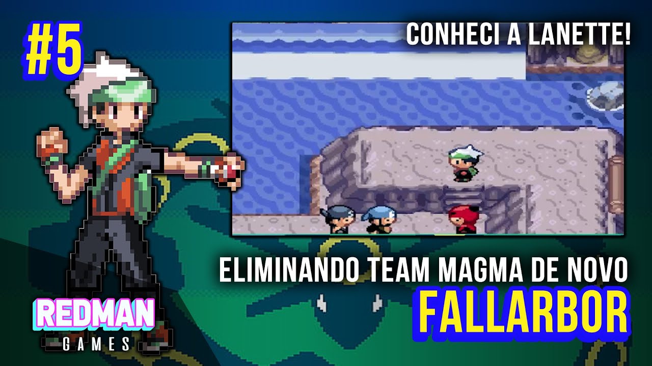 Eliminando a TEAM MAGMA (Meteor Falls) - Ep. 05 | Pokémon Emerald