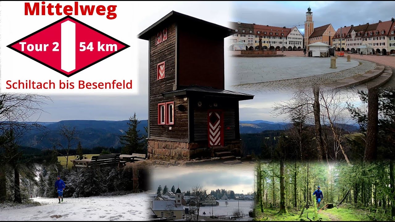 Mittelweg Tour 2 - Schiltach bis Besenfeld