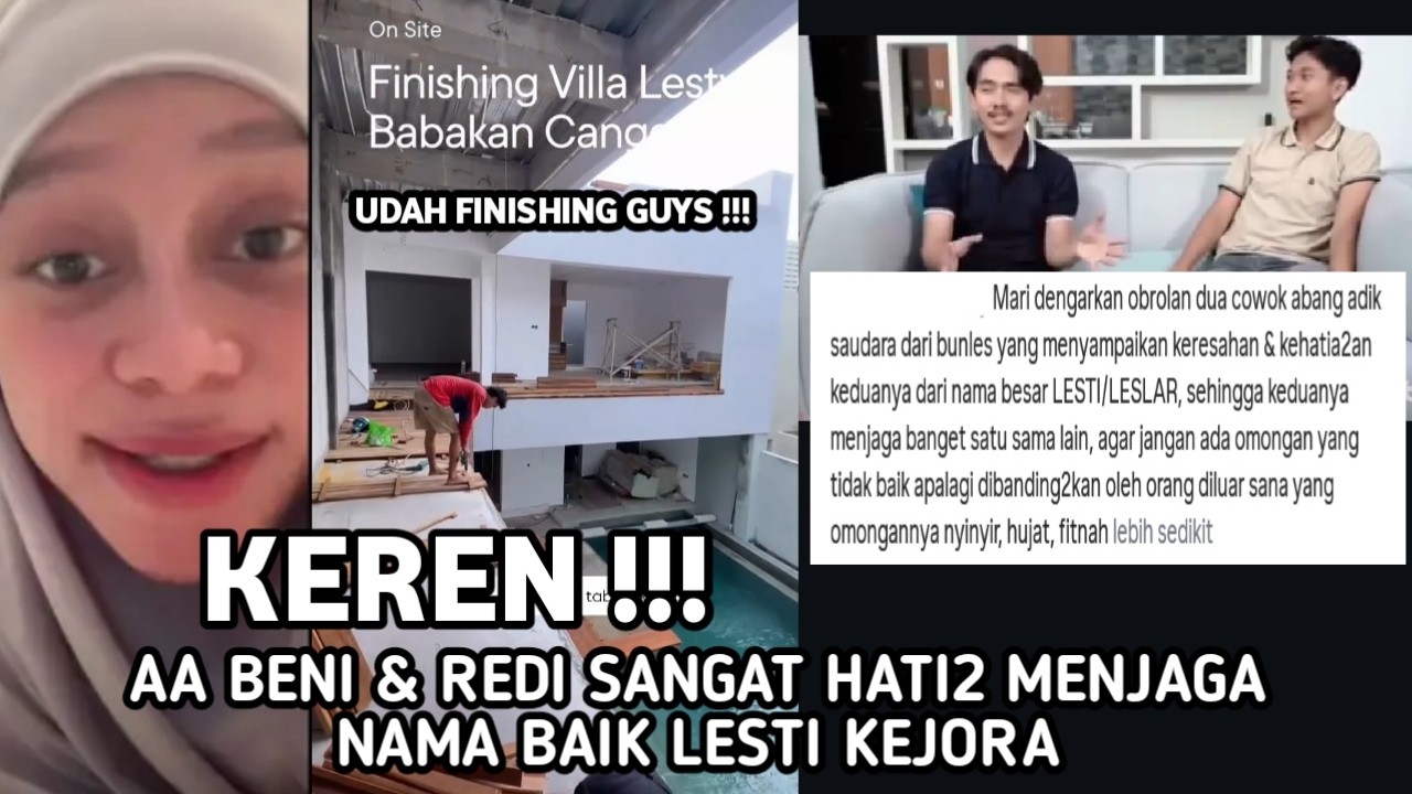 MENJELANG BUKA PUASA ! AA BENI & REDI SANGAT HATI2 MENJAGA NAMA BAIK LESTI RIZKY BILLAR !!!