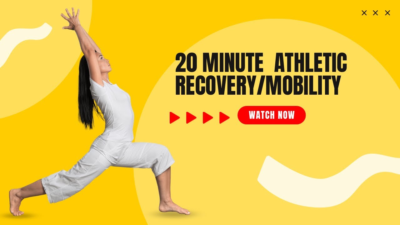 20 minute ATHLETIC RECOVERY FLOW- Athletic Mobility (Speed University)