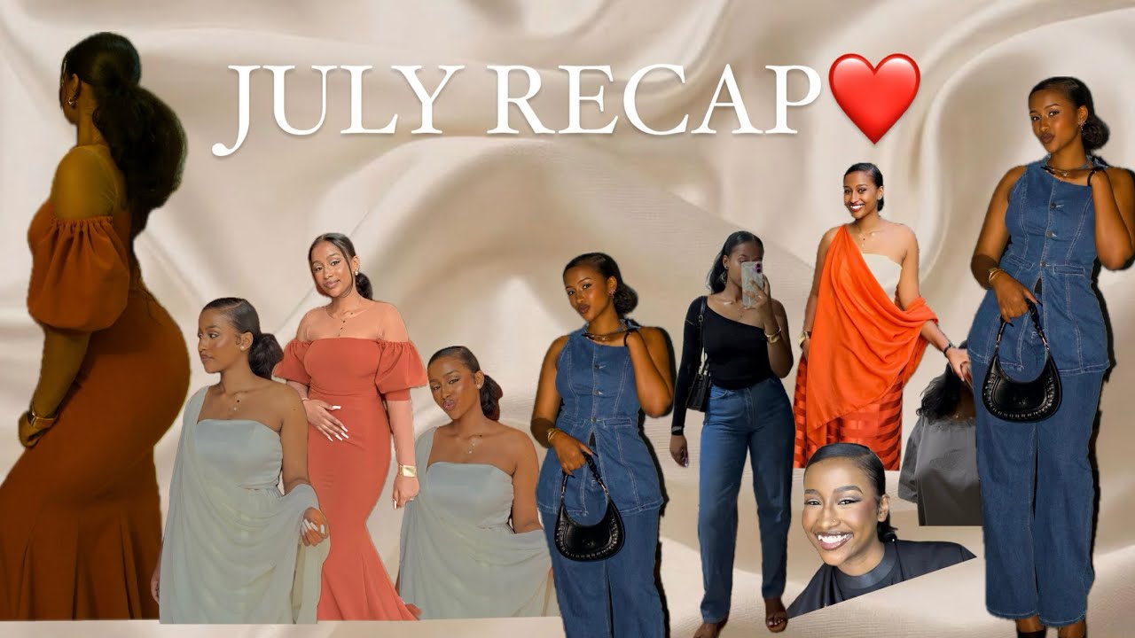 ✨ July Recap ✨ | Weddings 💍 • Girls Day Out 💃 • Birthday Dinner 🎂 • Self Care Glow ✨