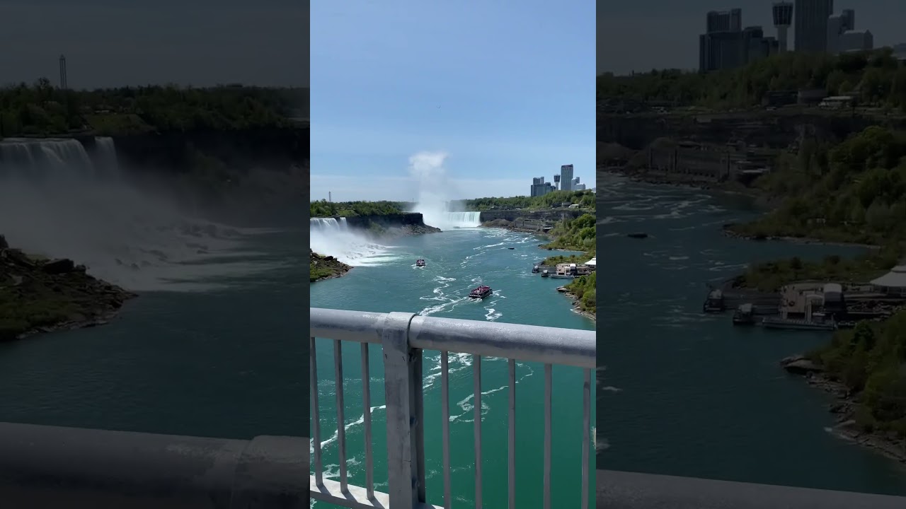 Niagara Falls Canada USA Bridge Mountain Bike Crossing
