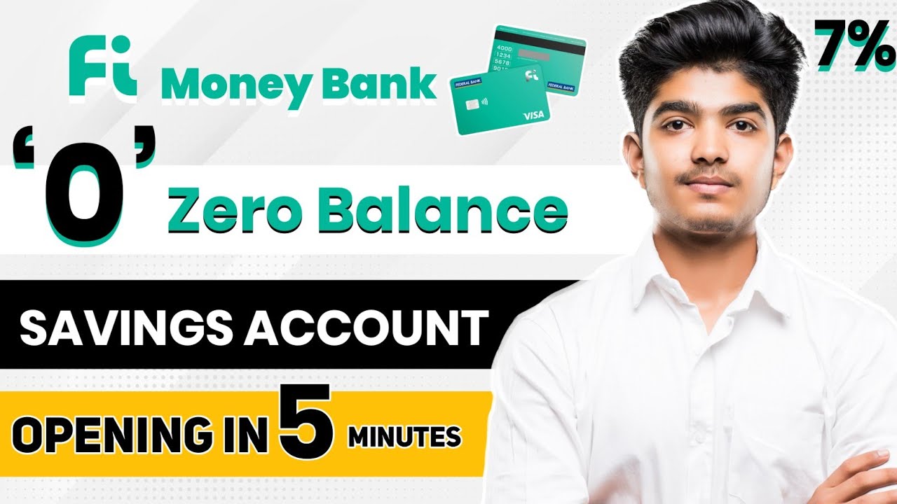 Fi Money Bank Account Opening In Tamil | Zero Balance Account | Free Debit Card