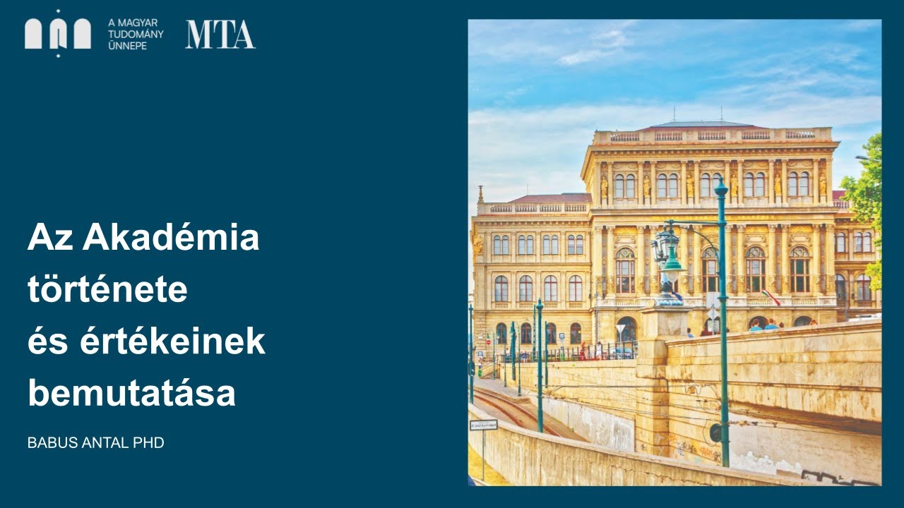 Az Akadémia története és értékeinek bemutatása