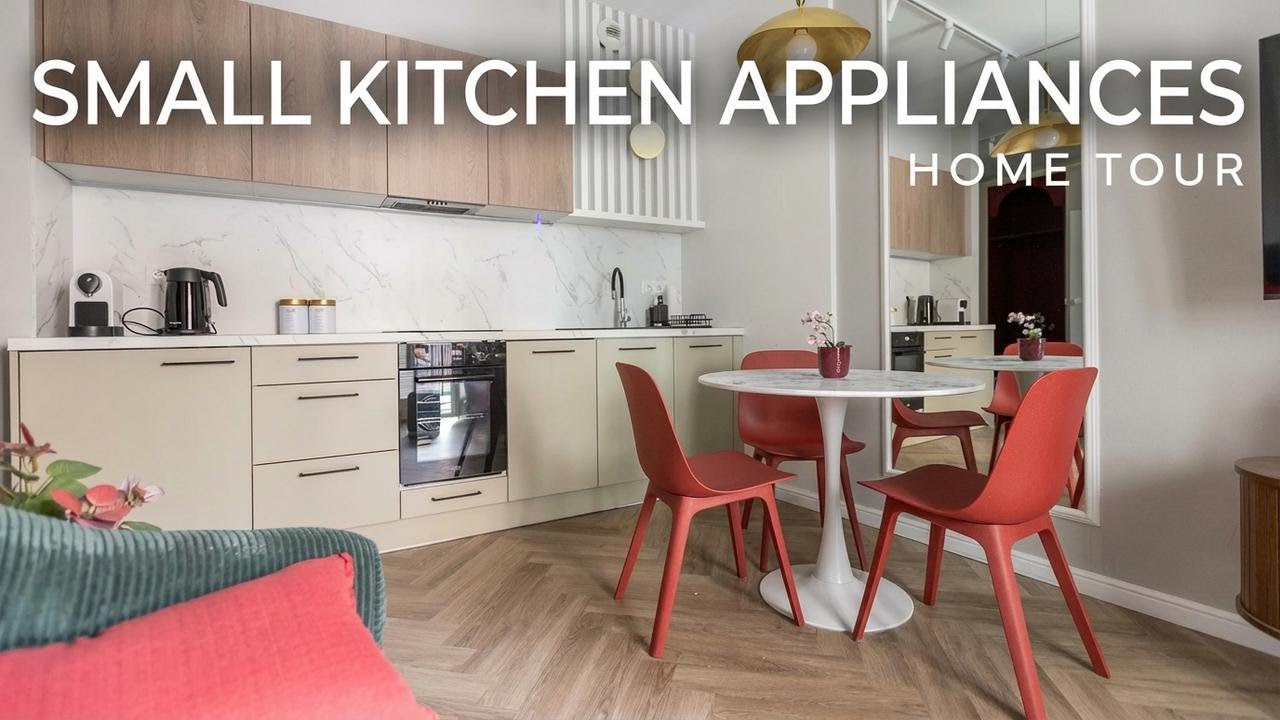 Apartment Tour: Hot Design Trends & Must-Have Appliances for Small Kitchens
