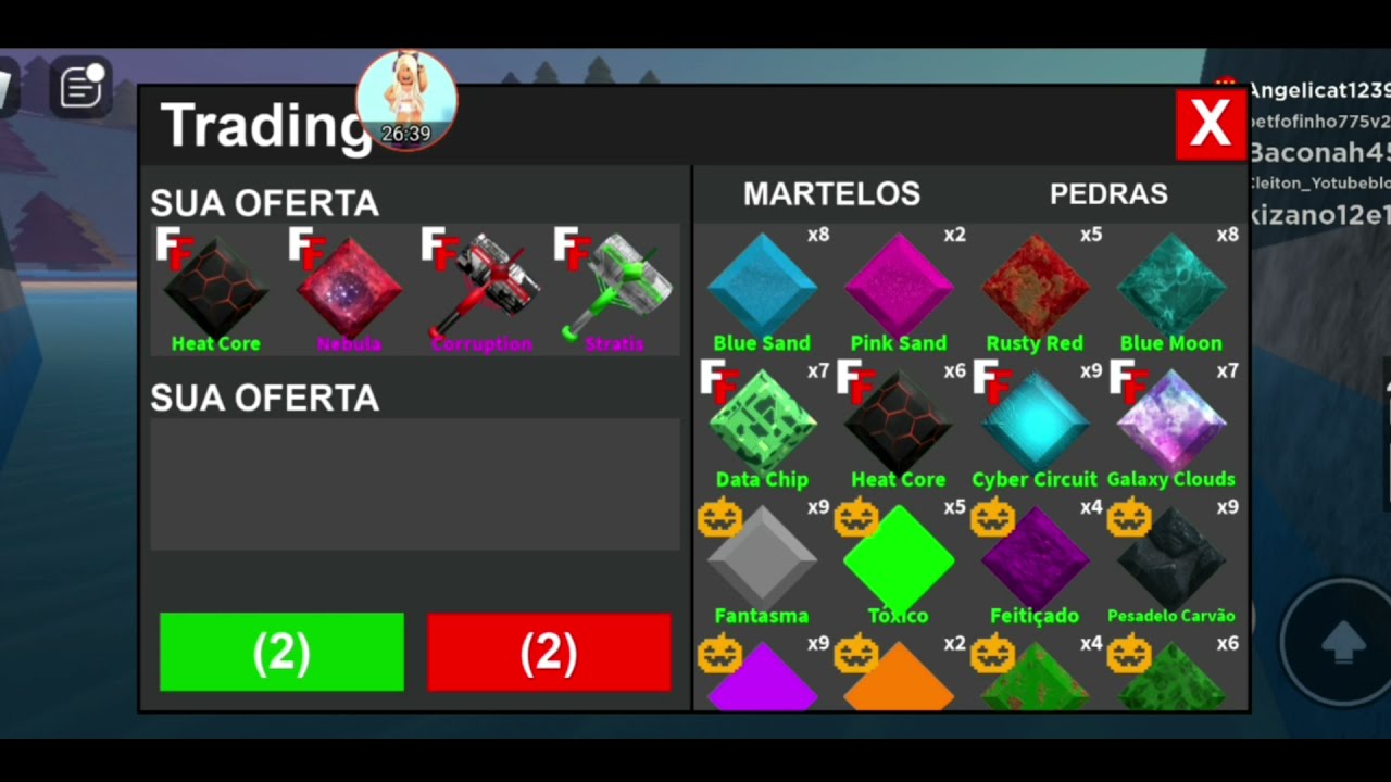 Trades de marretas no Flee the facility ROBLOX, me dei mal, Mr. Wind?