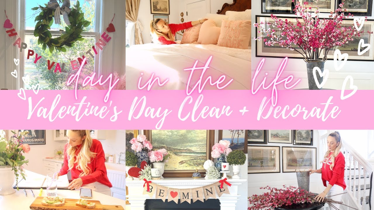 ✨NEW✨ I'M BACK!! // DAY IN THE LIFE // VALENTINE'S DAY DECORATE WITH ME //  HOMEMAKING MOM OF 4