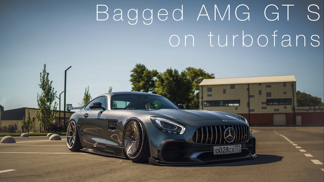 Bagged AMG GT S on turbofans [AESTH.C]