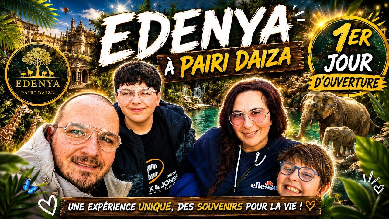 🌿NOUS EXPLORONS EDENYA à PAIRI DAIZA : LA PLUS GRANDE SERRE TROPICALE AU MONDE 🇧🇪 ! 🌴🐵🐠 🌵🌿