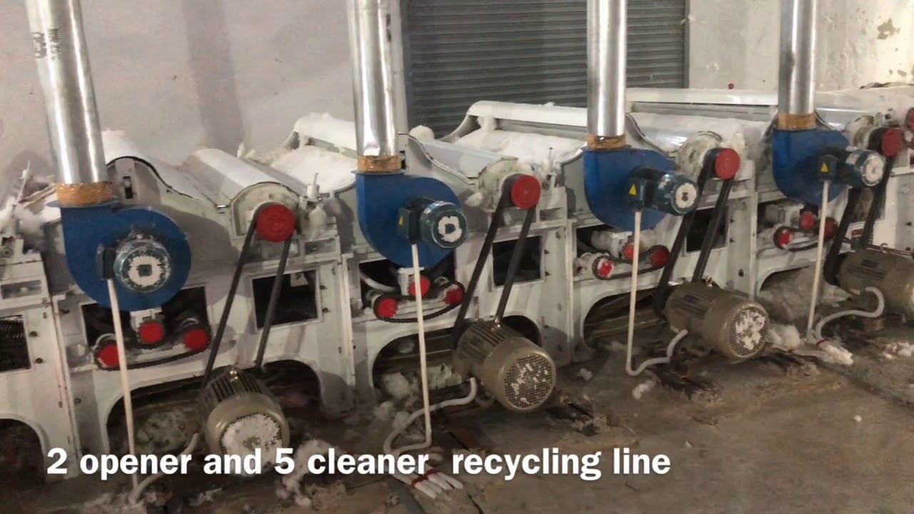 How Textlies recycling works ,cotton recycling 9 ton per day , learn Cotton Textlies recycling