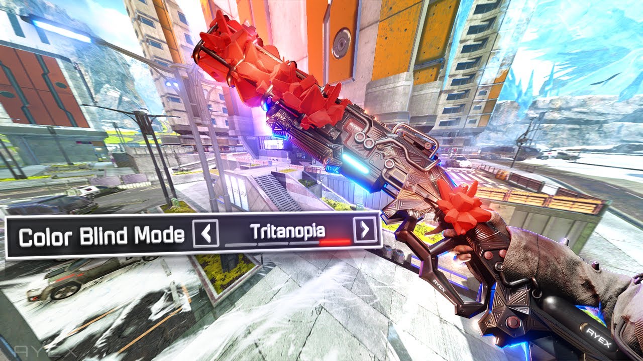 НОВЫЙ режим для дальтоников Tritanopia = Лучшая видимость в Apex Legends