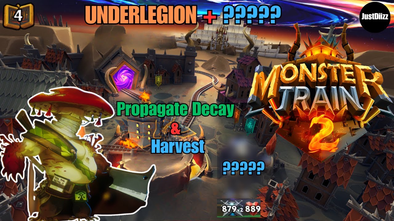 Underlegion + ??? = Instant Win? Mid Harvest Build! |Covenant 4 | Monster Train 2