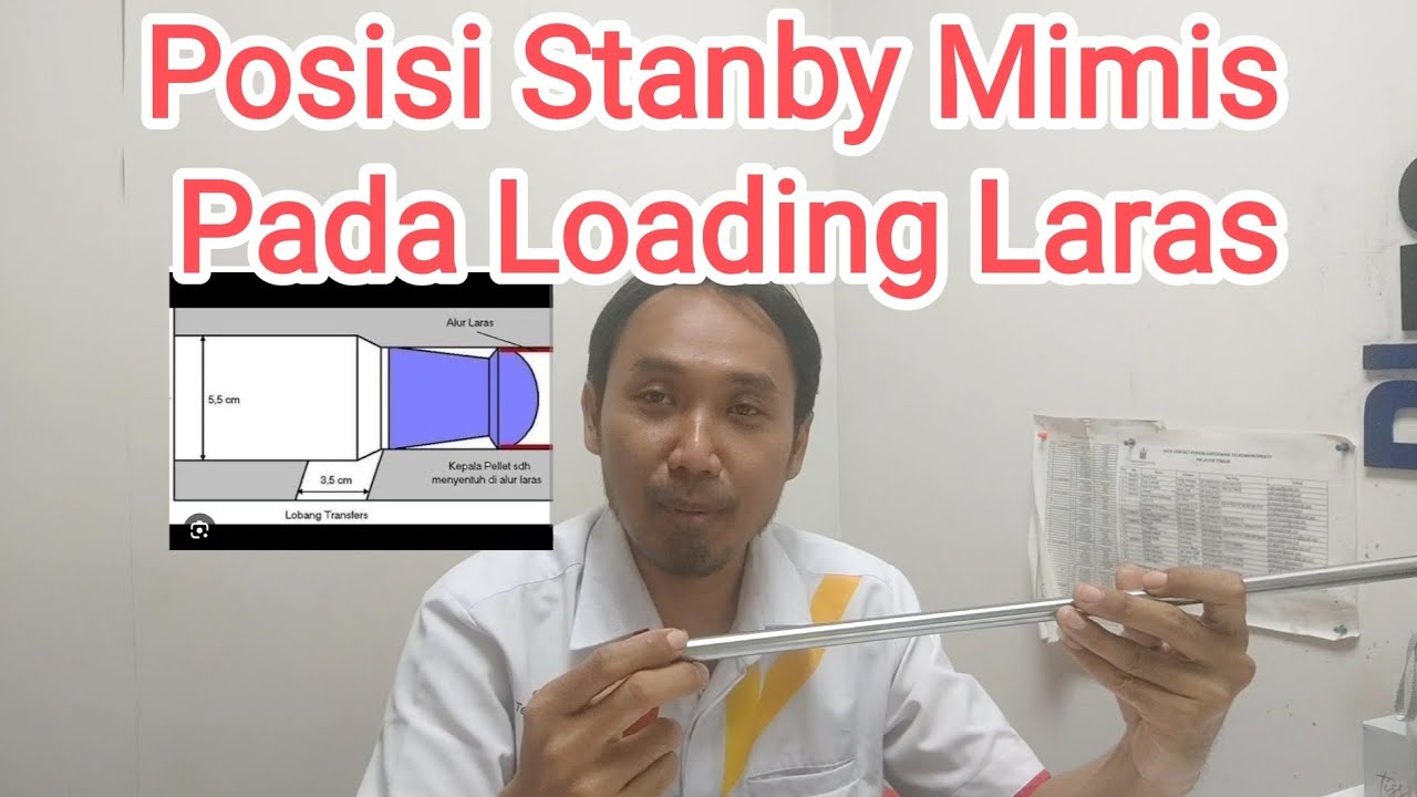 Posisi Stanby Mimis Pada Loading Laras