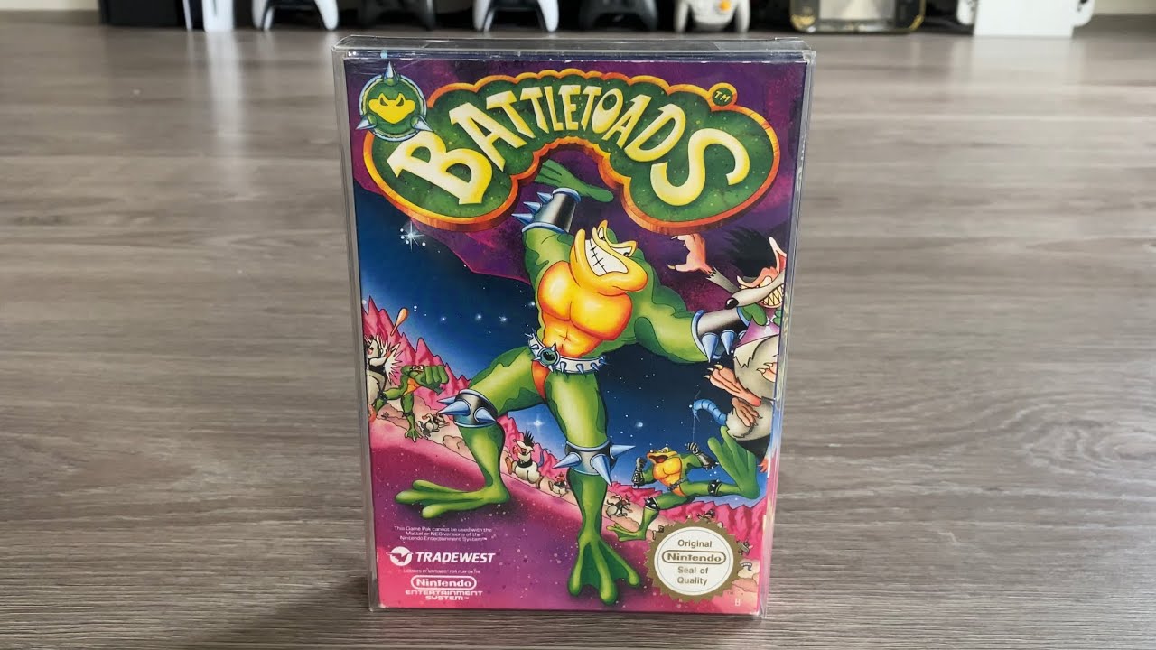 Battletoads SCN Unboxing ASMR - Nintendo 8bit