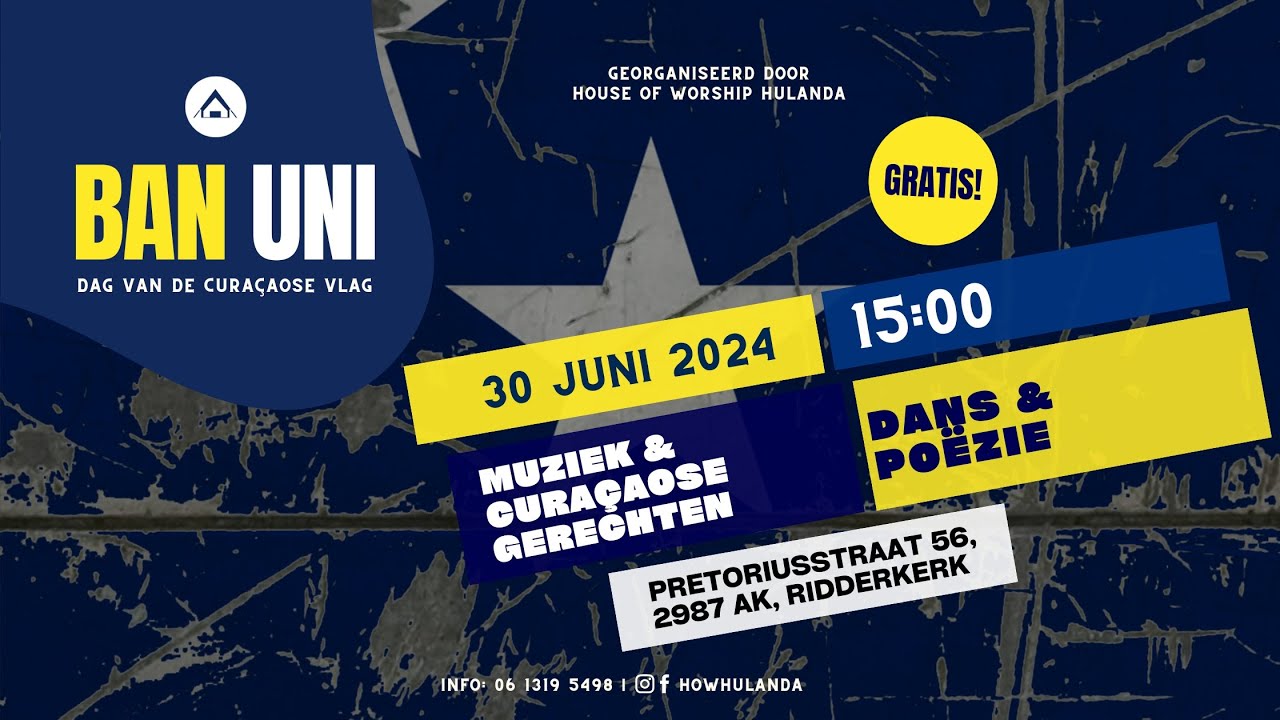 LIVE | Ban Uní | Selebrashon Dia di bandera Kòrsou