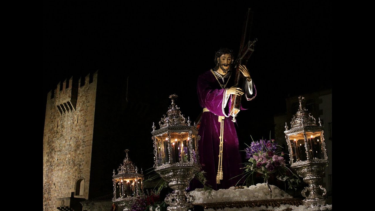 Procesión de la Madrugada en directo. Jesús Nazareno de Cáceres
