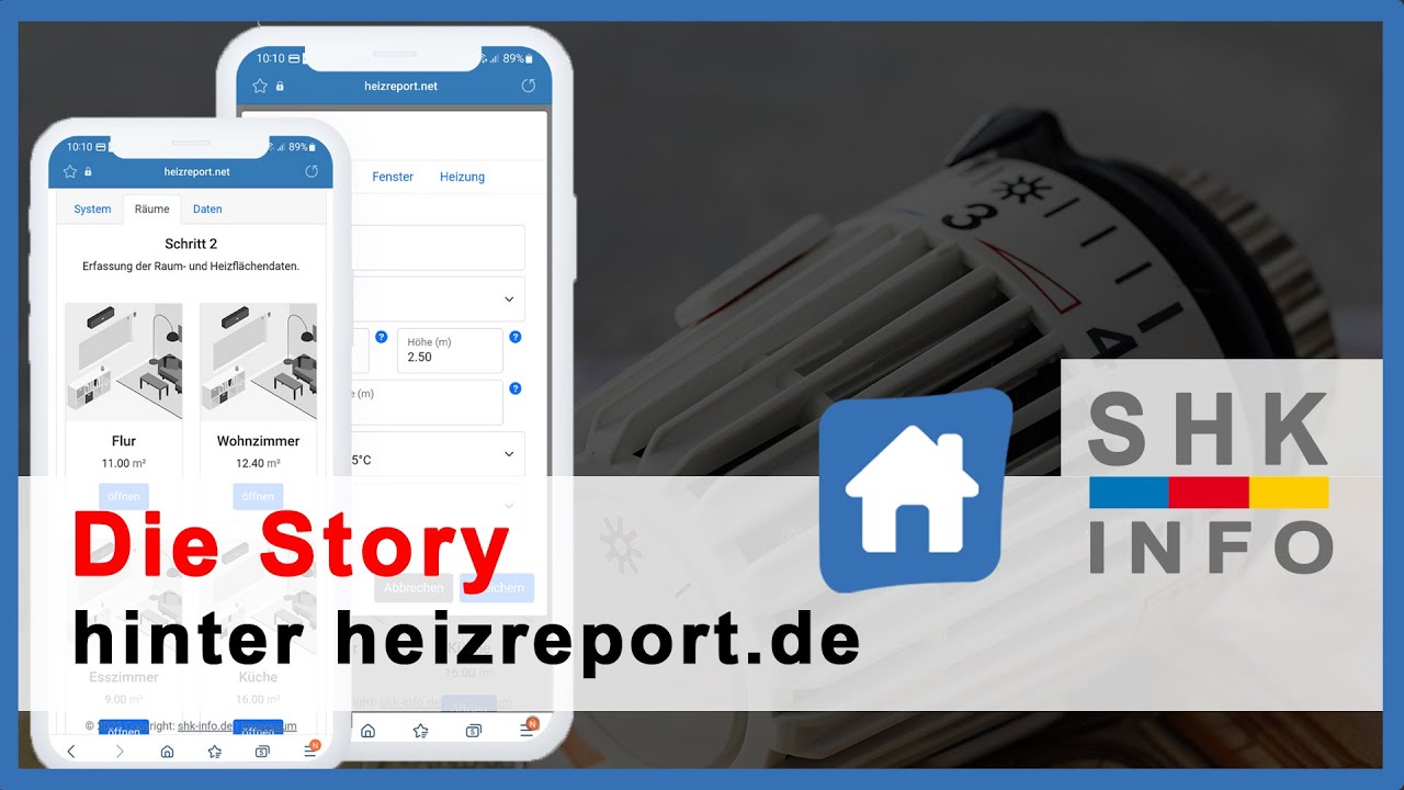 Heizreport - Der schnellste Weg zur Heizlastberechnung