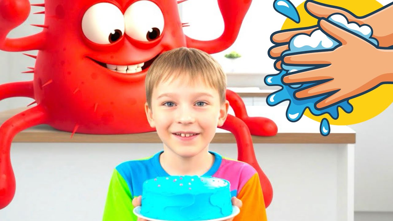 Henri lernt über Bakterien und Hygiene beim Kuchenbacken   und andere lustige Geschichten