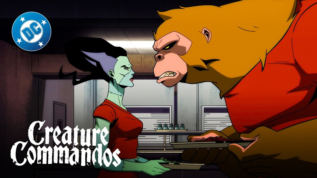 Creature Commandos - give her back her food!! 😤 🍽️ | DC