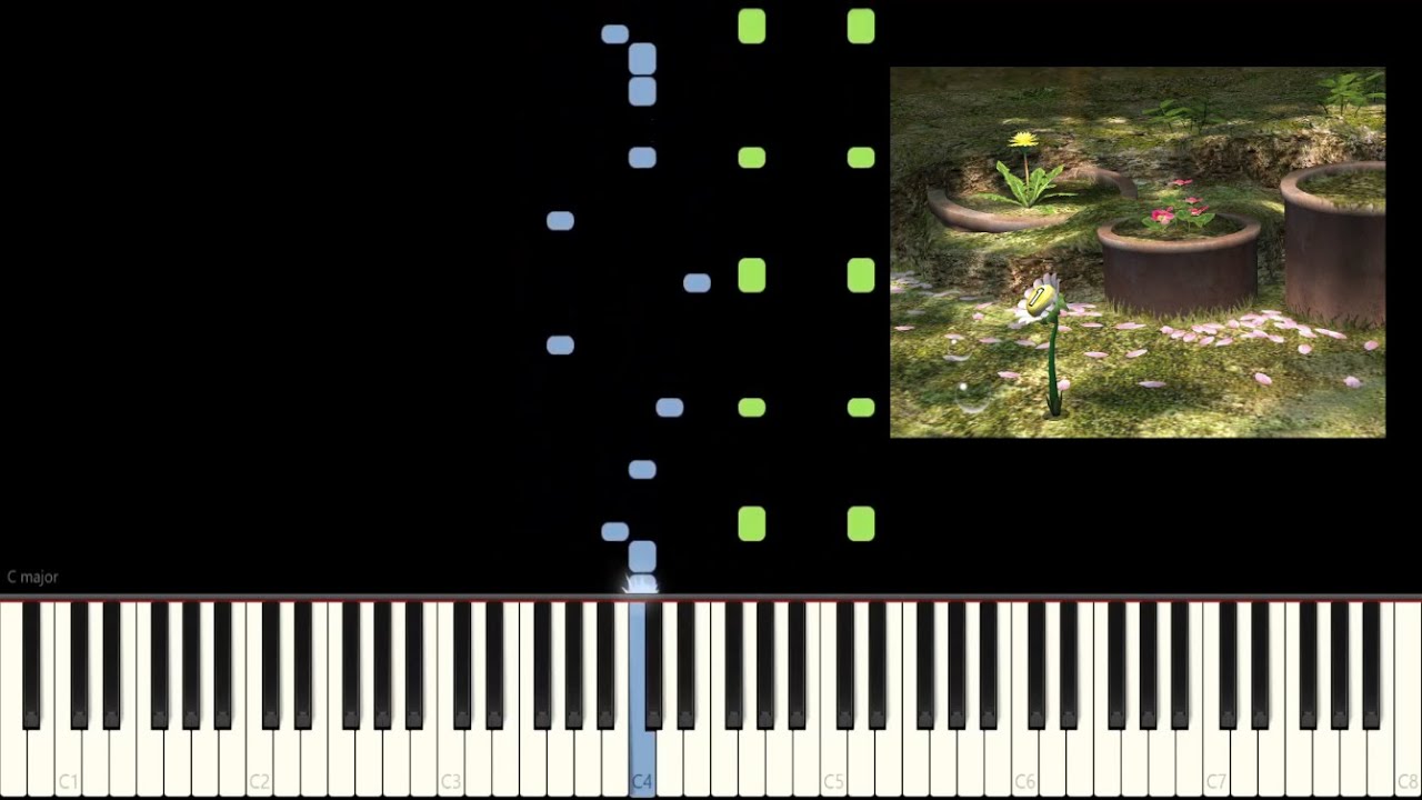 Pikmin2 Awakening Wood  Piano Solo -  めざめの森 ピクミン2 ピアノソロ