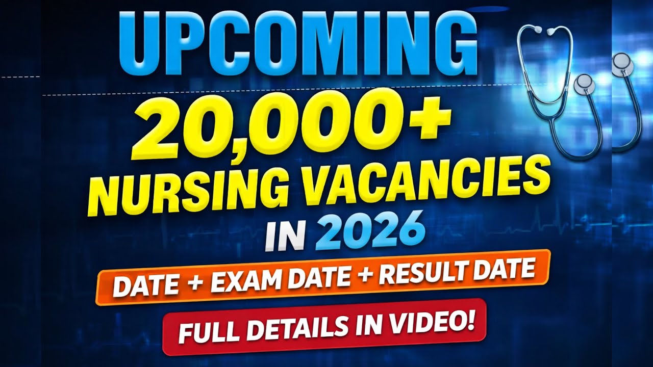 👧 20,000+ Staff Nurse Vacancies | 📢 DSSSB | NORCET | PGI Chandigarh | Haryana | RRB | RML 