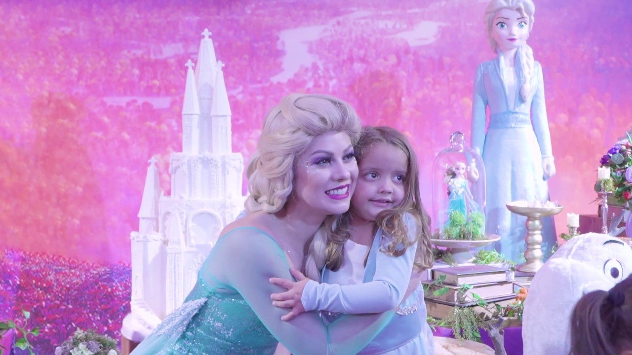 Festa Infantil Frozen 2 - M.E. 4 anos no Buffet Divina Festa em Curitiba por Gus Wanderley