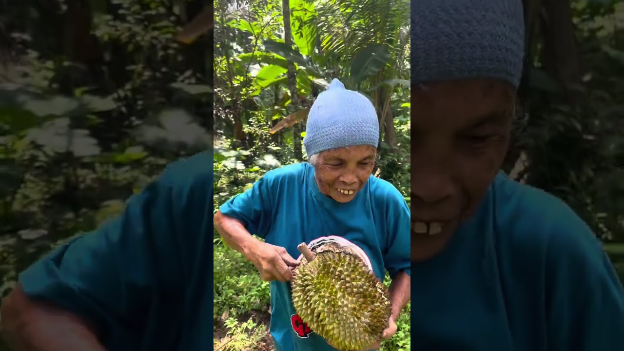 Yuk ikuti aku sama mbok panen durian teman teman ❤️😍#klaten #lucu #komedi 