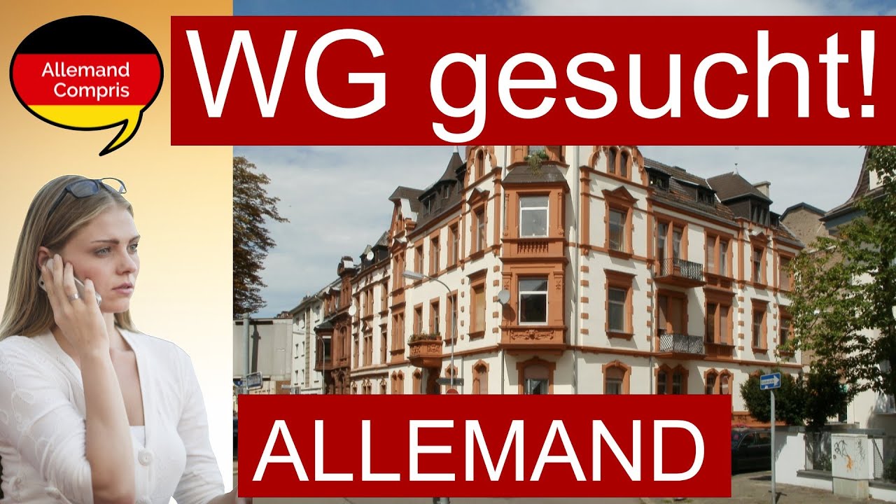 🇩🇪  Die Wohngemeinschaft | La colocation | #apprendreallemand