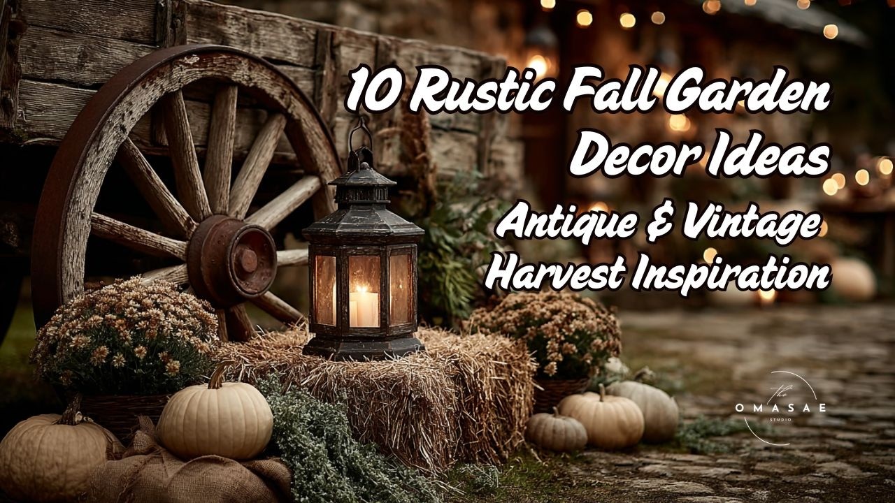 10 Rustic Fall Garden Decor Ideas | Antique & Vintage Harvest Inspiration 🍂✨