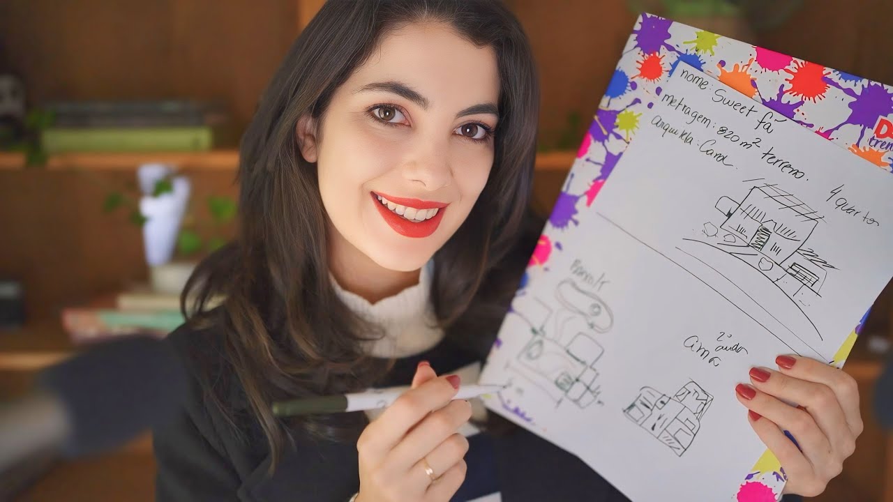 ASMR: ROLEPLAY ARQUITETA | Sweet Carol