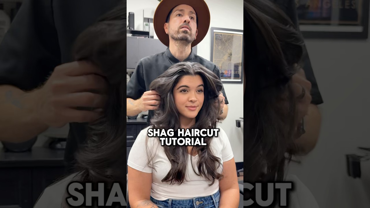 Step by step shag-haircut tutorial. #haireducation #hairstyle #haireducator #tampahairstylist #hair