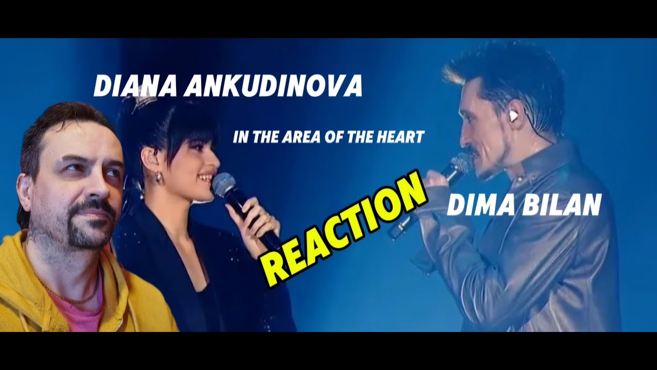 In the Area of ​​the Heart - Diana Ankudinova & Dima Bilan REACTION