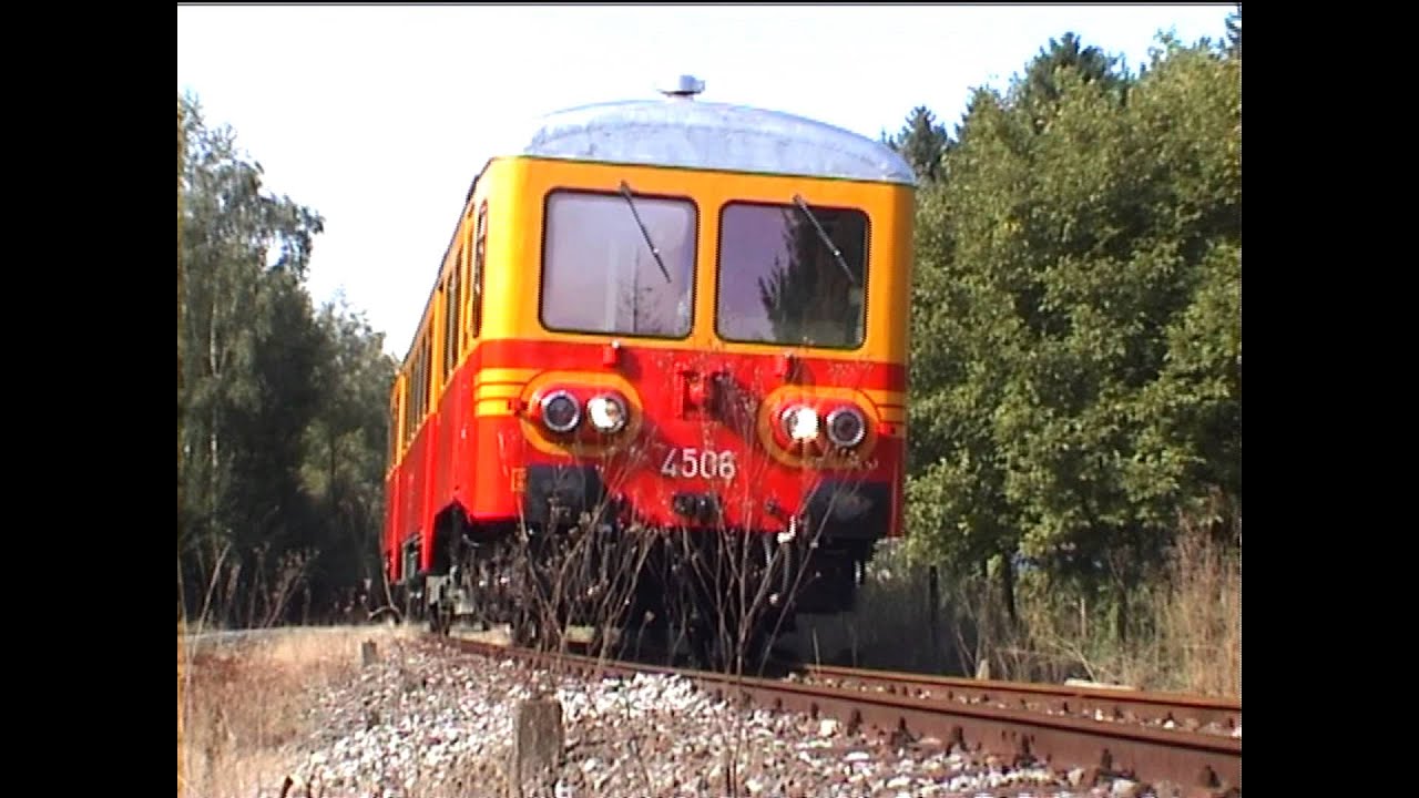 PFT-TSP, 30/08/2003 trajet avec l'autorail 4506 de Ottignies à Genappe sur la L141 (DV)