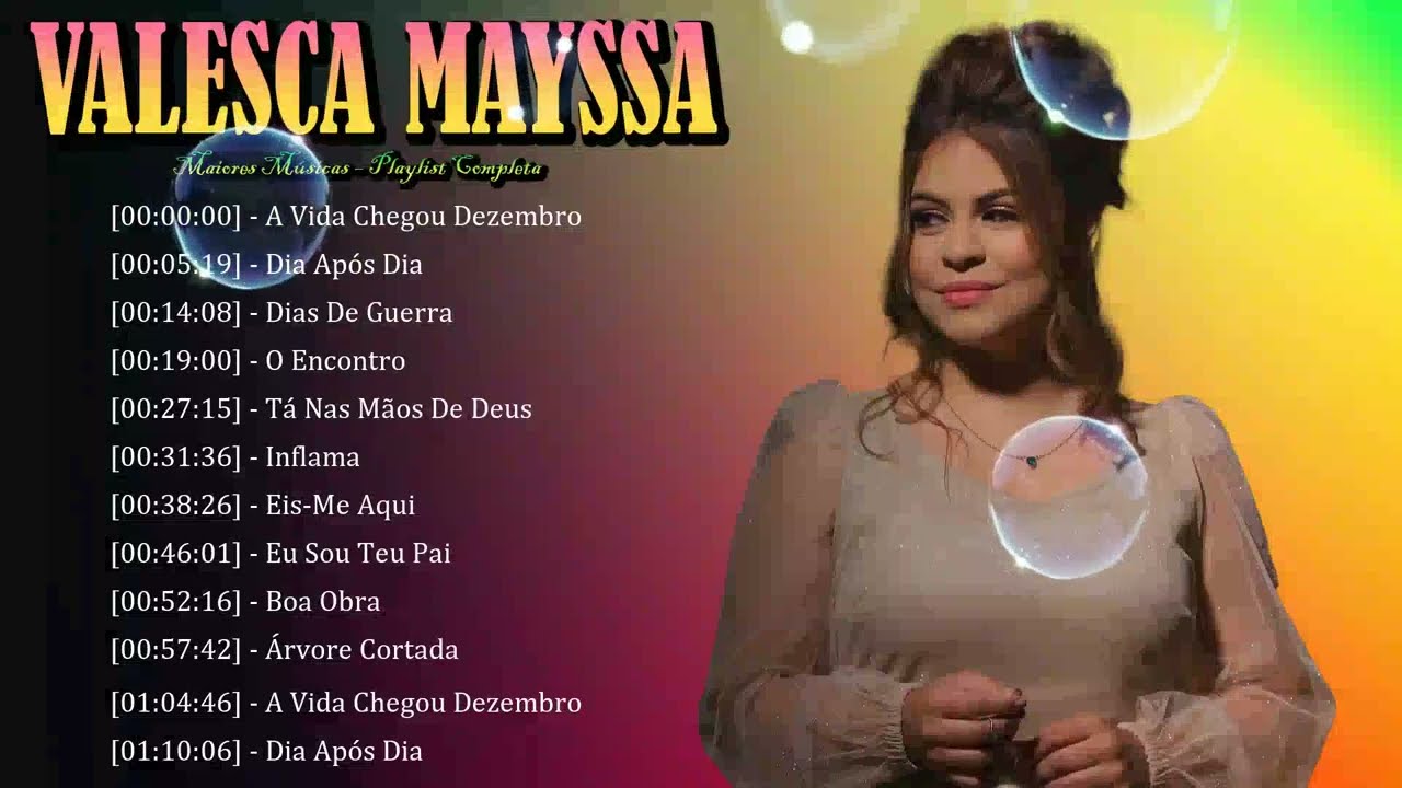 🌊 Valesca Mayssa – Louvores que exaltam o Senhor e restauram a alma cansada 🛡️