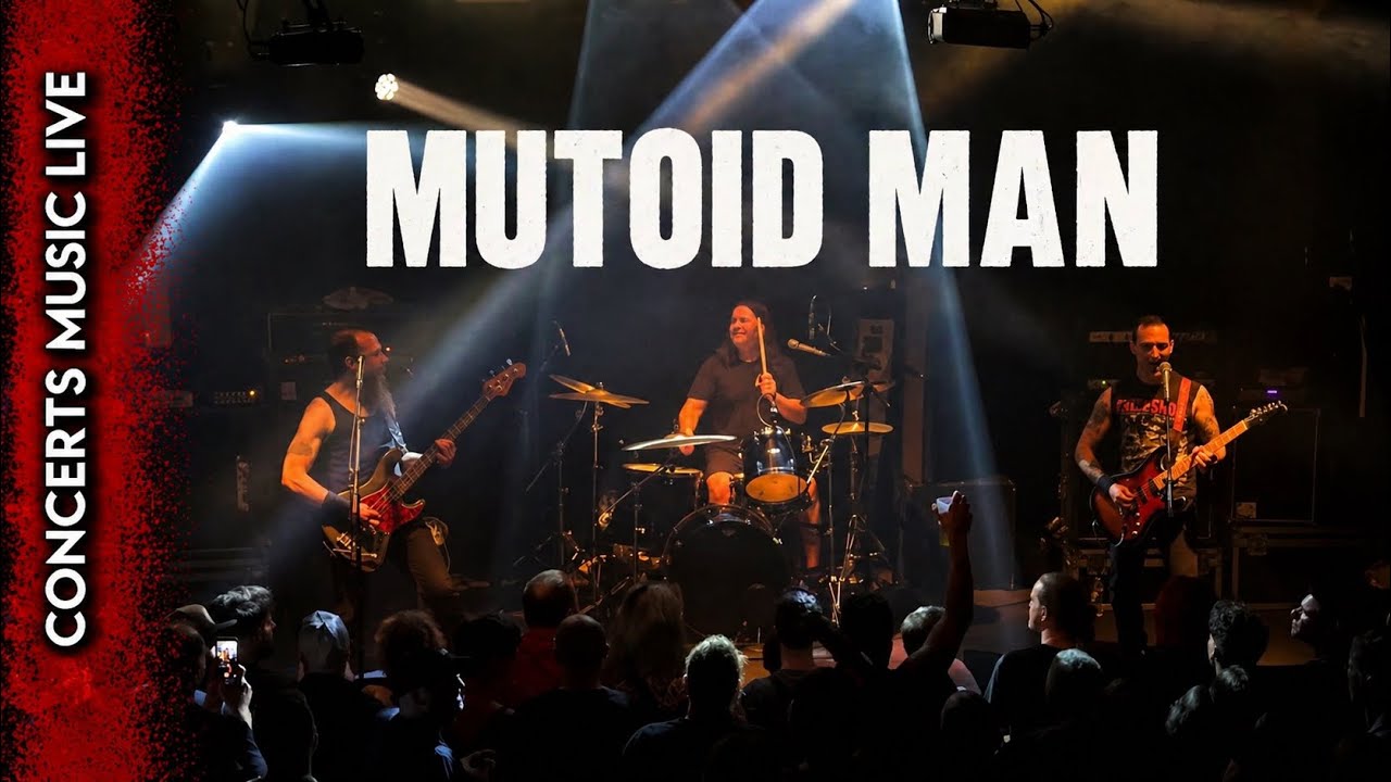 MUTOID MAN Full Live Concert 4K @ Le Ferrailleur Nantes September 19th 2023