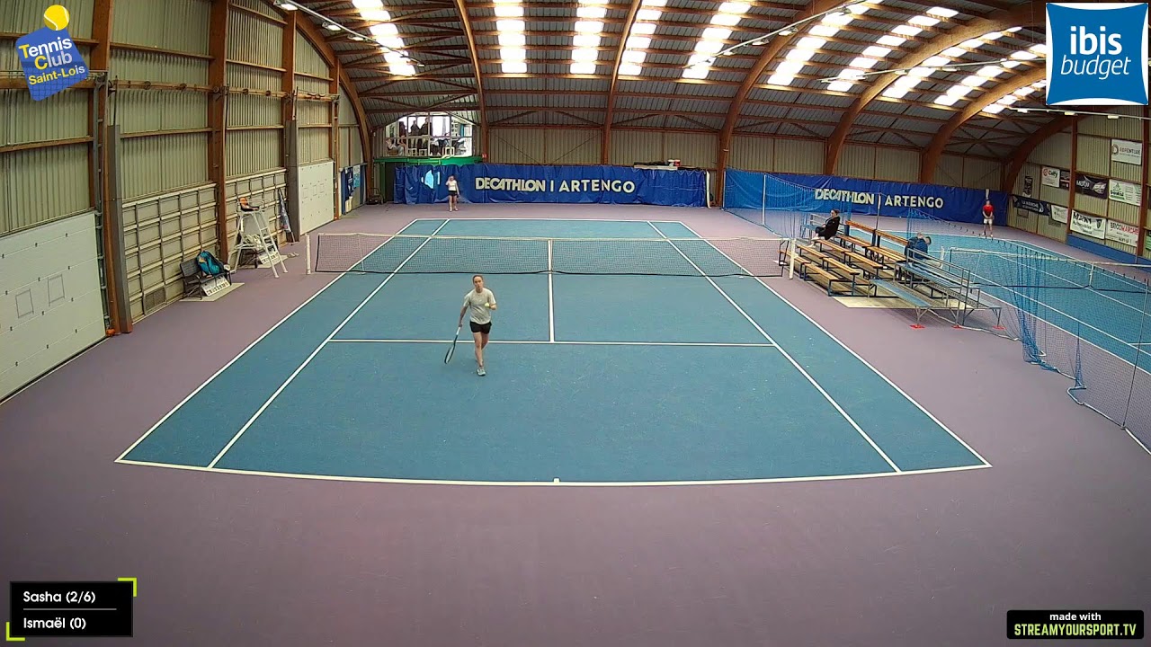 Court 1 : Sasha (2/6) 🆚 Ismaël (0)