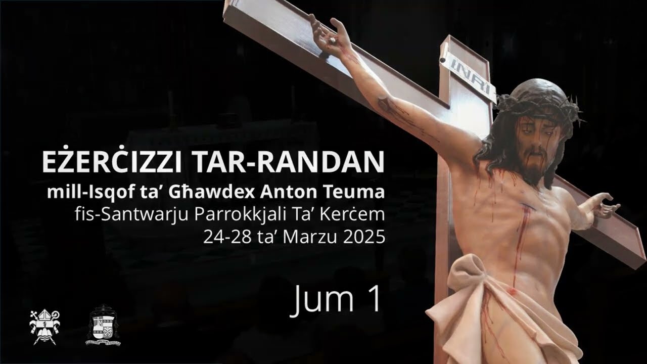 Eżerċizzi tar-Randan 2025 mill-Isqof Anton Teuma: L-Ewwel Taħdita