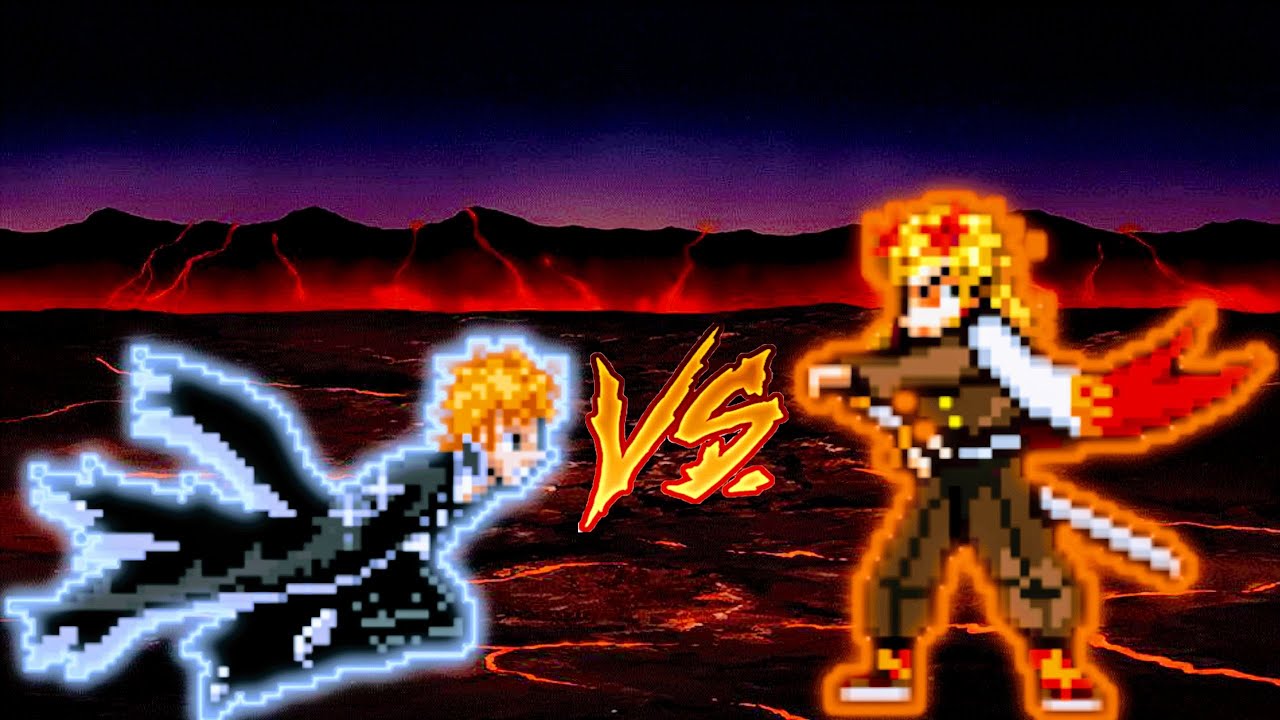 Ichigo Fullbring VS Rengoku V3 in Jump Force Mugen