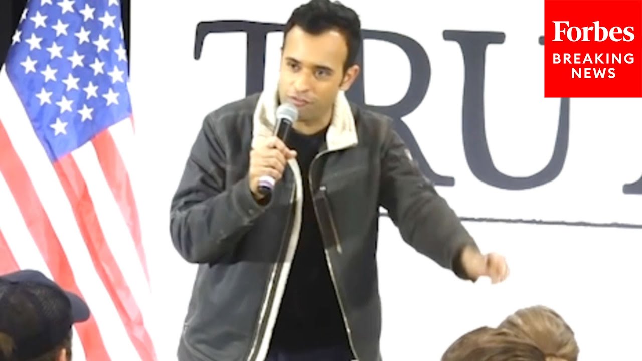 'This Is How You Drain The Swamp': Vivek Ramaswamy Campaigns In Iowa As Caucus Nears