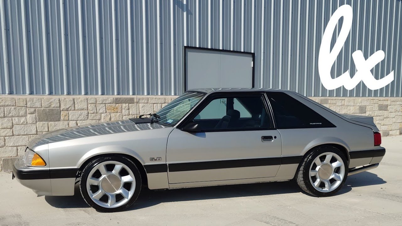 A Super Clean 1990 LX Hatchback Foxbody Mustang! - Resto Reveal