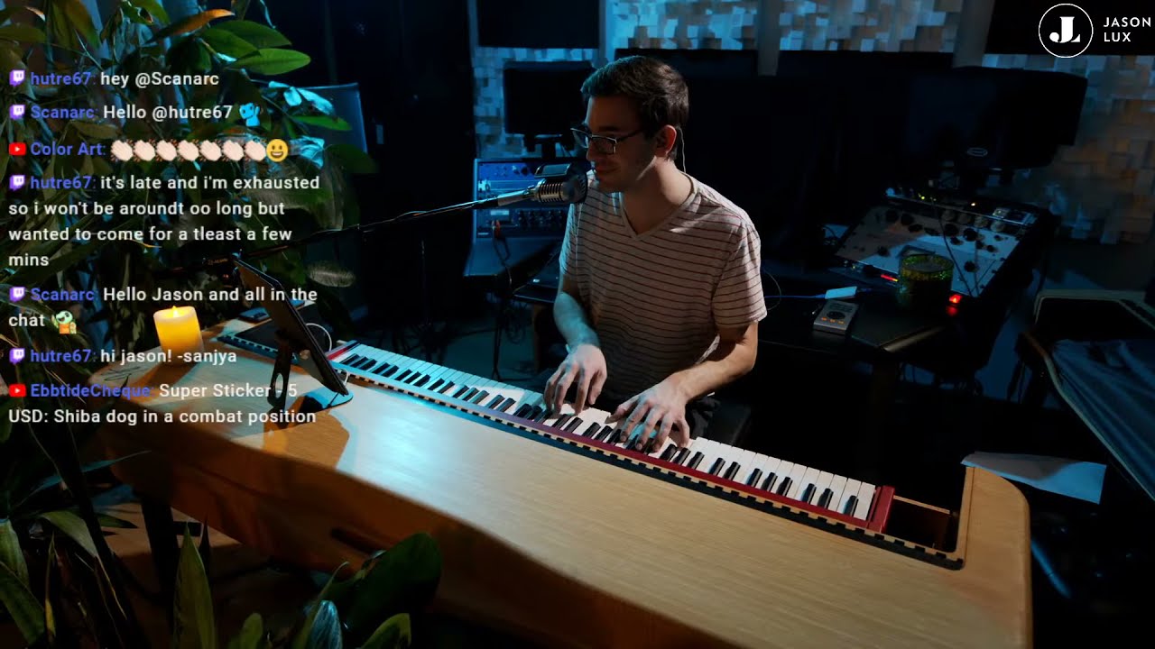 Monday Live Piano Lounge (9pm PT, 10/11/2021)
