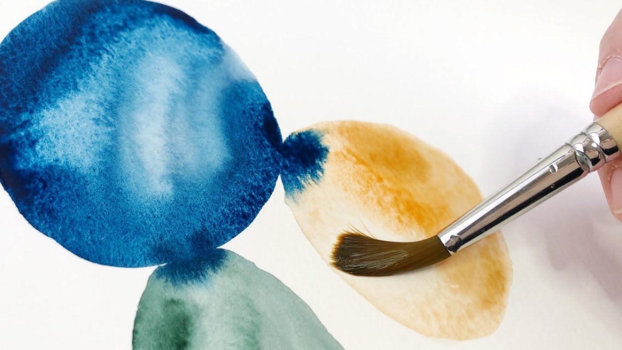 Abstract Watercolor Flow
